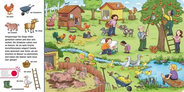 Hör mal (Soundbuch): Wimmelbuch: Auf dem Bauernhof
