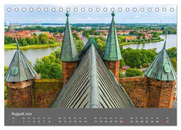 Produktbild: Sch&ouml;nes Meck-Pomm (Tischkalender 2026 DIN A5 quer), CALVENDO Monatskalender