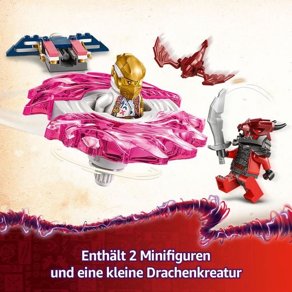 Produktbild: LEGO NINJAGO Soras Drachen-Spinjitzu-Spinner - Ninja Spielzeug 71824