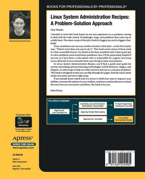 Produktbild: Linux System Administration Recipes
