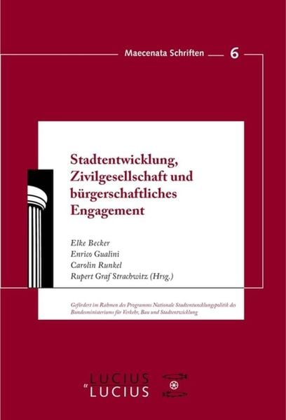 Produktbild: Stadtentwicklung, Zivilgesellschaft und b&uuml;rgerschaftliches Engagement