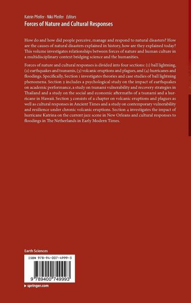 Produktbild: Forces of Nature and Cultural Responses