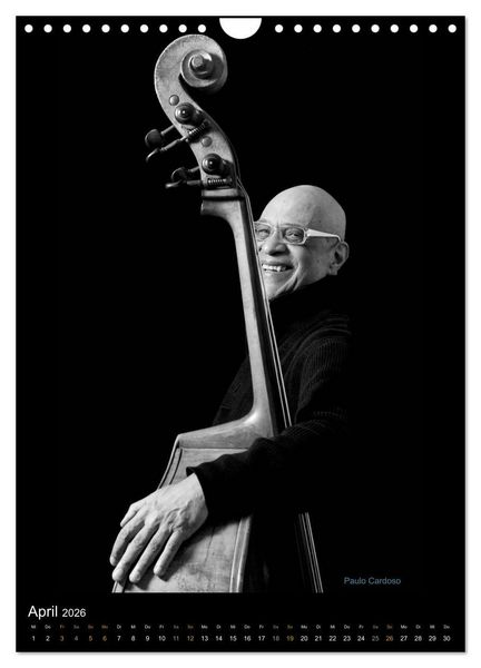 Produktbild: Jazz it! (Wandkalender 2026 DIN A4 hoch), CALVENDO Monatskalender