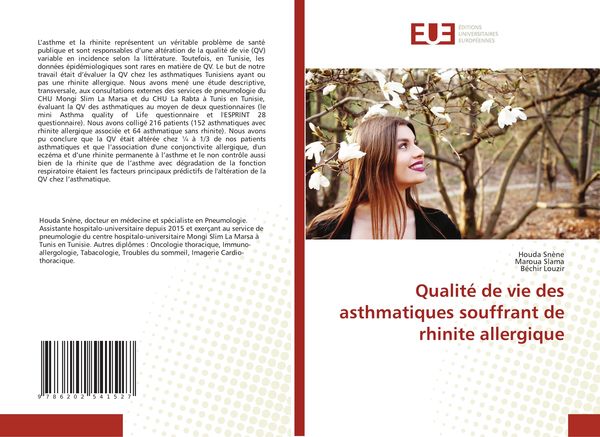 Produktbild: Qualit&eacute; de vie des asthmatiques souffrant de rhinite allergique