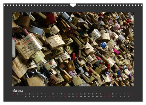 Produktbild: Paris, mon amour (Wandkalender 2026 DIN A3 quer), CALVENDO Monatskalender