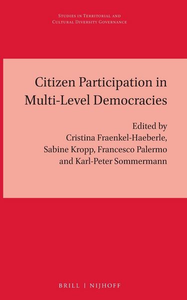 Produktbild: Citizen Participation in Multi-Level Democracies