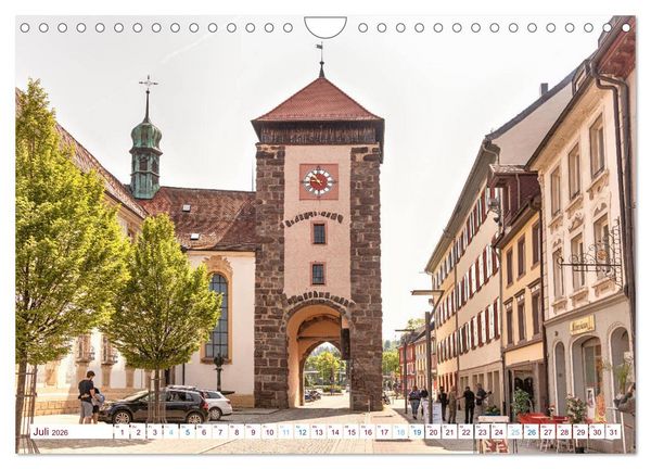 Produktbild: Villingen - historische und moderne Z&auml;hringerstadt (Wandkalender 2026 DIN A4 quer), CALVENDO Monatskalender