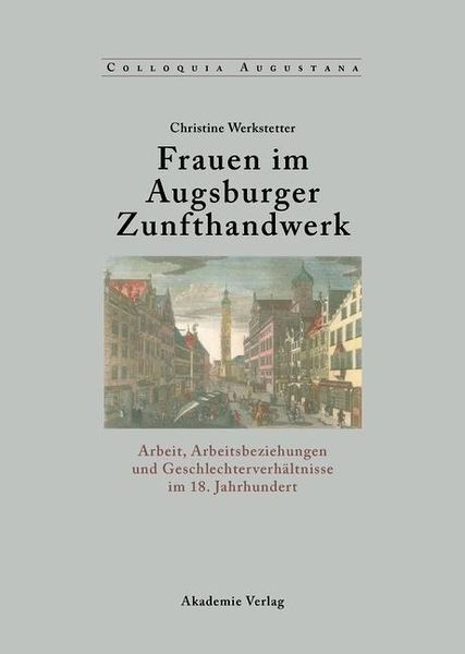 Produktbild: Frauen im Augsburger Zunfthandwerk