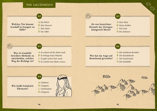 Produktbild: Das inoffizielle Quiz f&uuml;r Herr der Ringe-Fans