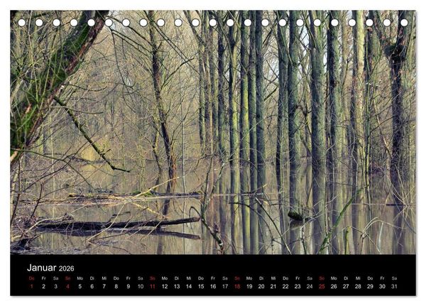 Produktbild: Urdenbach / Odebach (Tischkalender 2026 DIN A5 quer), CALVENDO Monatskalender