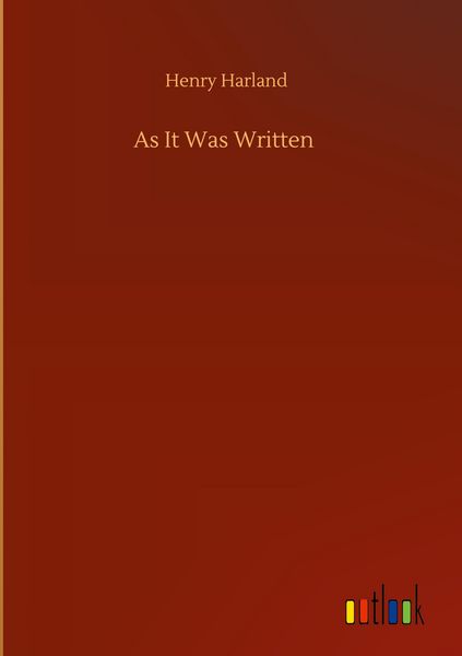 Produktbild: As It Was Written