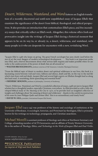 Produktbild: Desert, Wilderness, Wasteland, and Word