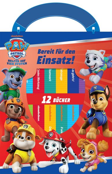 Produktbild: B&uuml;cherbox, PAW Patrol, Bereit f&uuml;r den Einsatz, rote Box