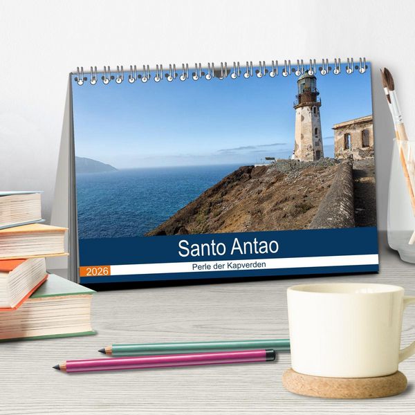 Produktbild: Santo Antao, Perle der Kapverden (Tischkalender 2026 DIN A5 quer), CALVENDO Monatskalender