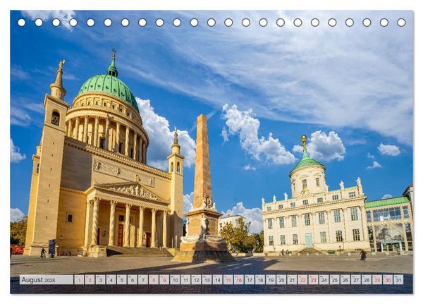 Produktbild: Potsdam Wundersch&ouml;ne Stadt (Tischkalender 2026 DIN A5 quer), CALVENDO Monatskalender