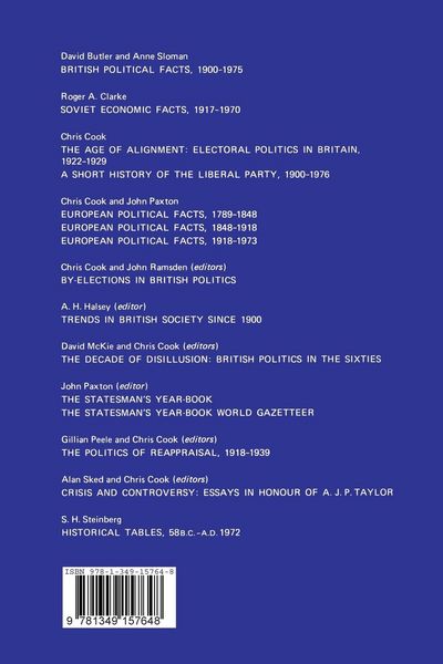 Produktbild: Sources in British Political History 1900&ndash;1951