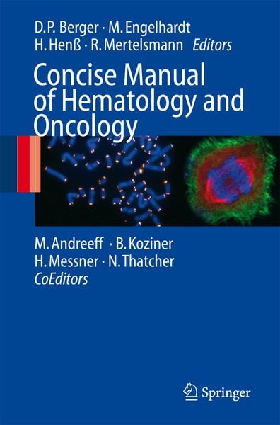 Produktbild: Concise Manual of Hematology and Oncology