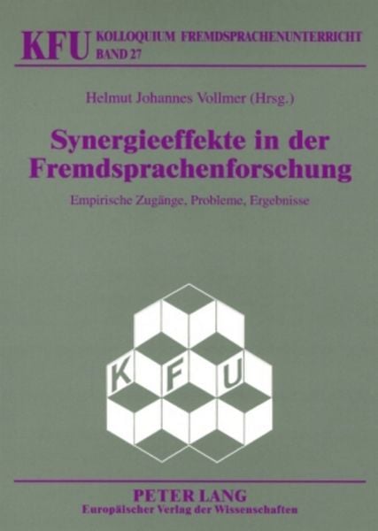 Produktbild: Synergieeffekte in der Fremdsprachenforschung
