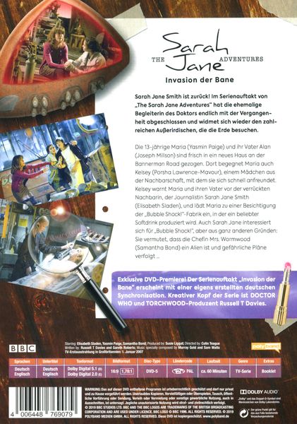 Produktbild: The Sarah Jane Adventures - Invasion der Bane