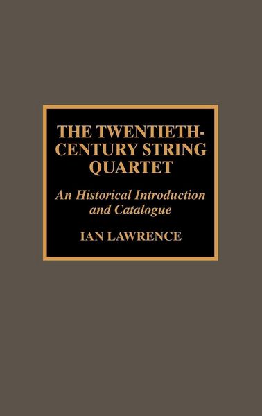 Produktbild: Twentieth-Century String Quartet