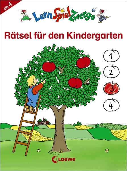 LernSpielZwerge - Rätsel für den Kindergarten, Taschenbuch von , Loewe, 9783785587645
