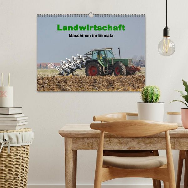 Produktbild: Landwirtschaft - Maschinen im Einsatz (Wandkalender 2026 DIN A3 quer), CALVENDO Monatskalender
