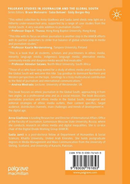 Produktbild: Ethnic Journalism in the Global South