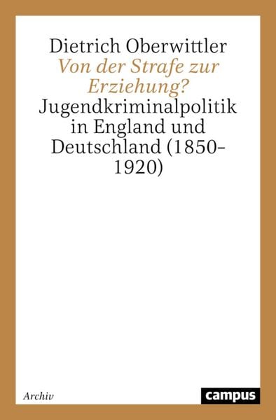 Produktbild: Von der Strafe zur Erziehung?