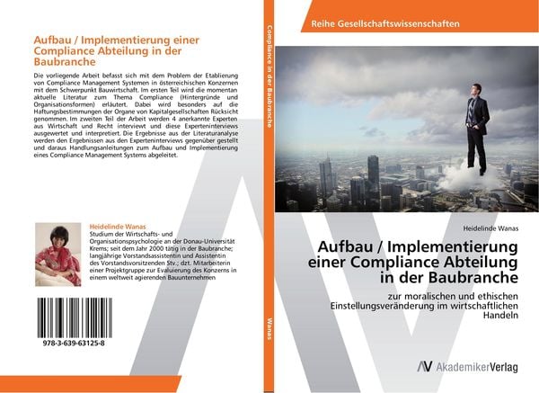 Aufbau / Implementierung einer Compliance Abteilung in der Baubranche, Taschenbuch von Heidelinde Wanas, AV Akademikerverlag, 9783639631258