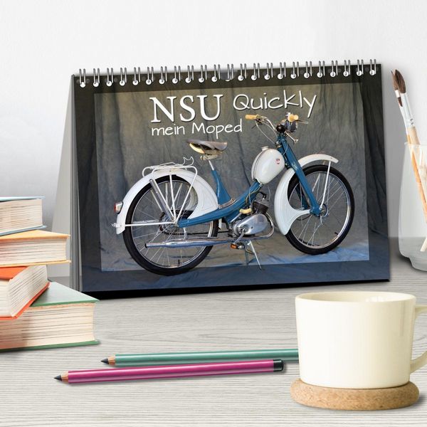 Produktbild: NSU Quickly - Mein Moped (Tischkalender 2026 DIN A5 quer), CALVENDO Monatskalender