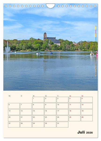 Produktbild: Chemnitz Kulturhauptstadt Terminplaner (Wandkalender 2026 DIN A4 hoch), CALVENDO Monatskalender