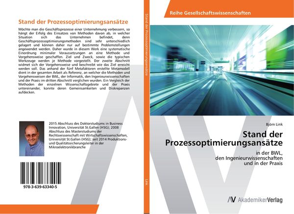 Produktbild: Stand der Prozessoptimierungsans&auml;tze
