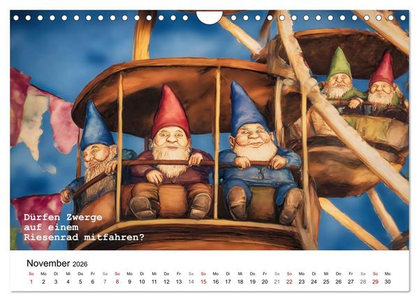Produktbild: Lustige und paradoxe Fragen (Wandkalender 2026 DIN A4 quer), CALVENDO Monatskalender