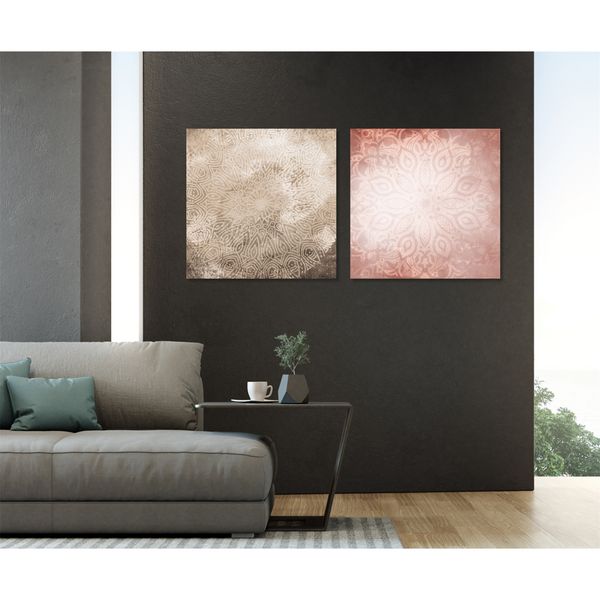 Produktbild: HTI-Living Canvas Bilder, Mandala, 2/s, 60x60cm Canvas Bilder, Mandala, 2/s, 60x60cm