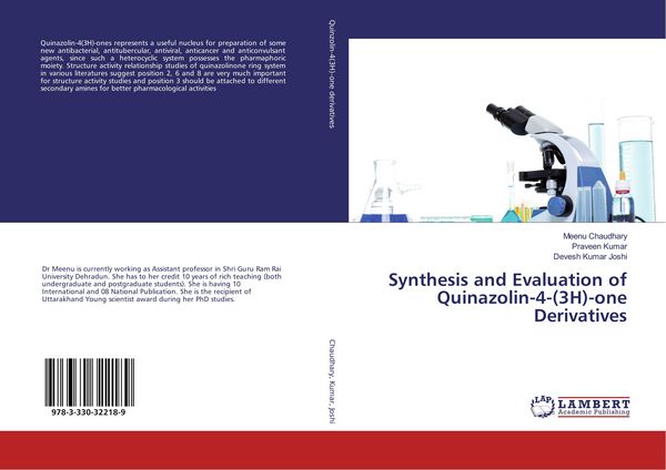 Produktbild: Synthesis and Evaluation of Quinazolin-4-(3H)-one Derivatives