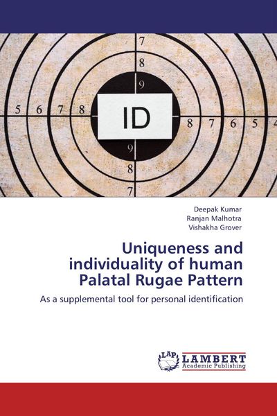 Produktbild: Uniqueness and individuality of human Palatal Rugae Pattern