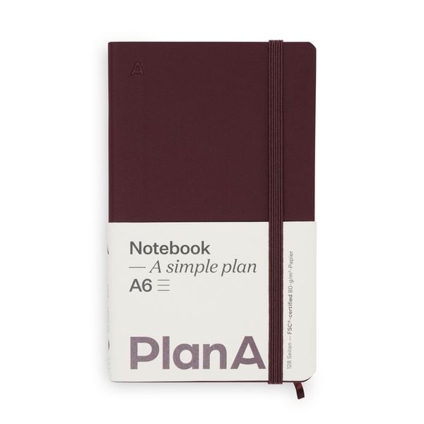Produktbild: Notizbuch A6 Softcover Cozy Fig Liniert, 128 Seiten