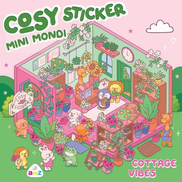 Produktbild: Cottage vibes. Cosy sticker mini mondi