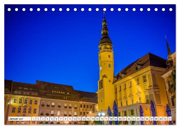 Produktbild: Bautzen - Sorbisches Zentrum in der Oberlausitz (Tischkalender 2027 DIN A5 quer), CALVENDO Monatskalender