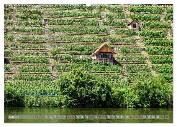 Produktbild: Weinbergh&auml;uschen - Schutz- und Werkzeughaus f&uuml;r den Weing&auml;rtner (hochwertiger Premium Wandkalender 2026 DIN A2 quer), Kunstdruck in Hochglanz
