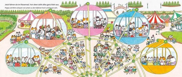 Produktbild: Die 100-Katzen-Familie im Freizeitpark