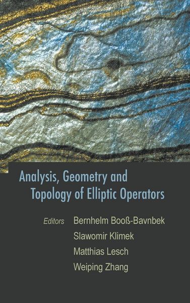 Produktbild: Analysis, Geometry & Topology Of Ellip..