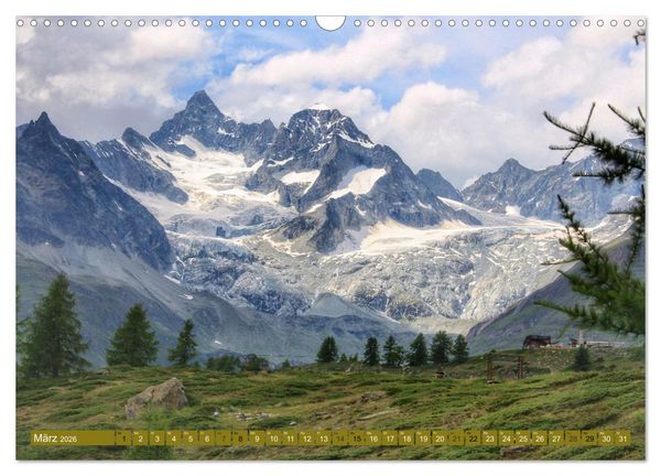 Produktbild: Bergwelt Zermatt (Wandkalender 2026 DIN A3 quer), CALVENDO Monatskalender