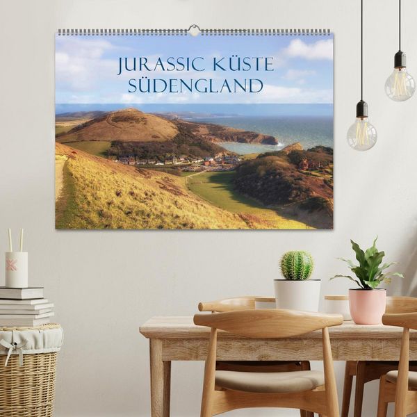 Produktbild: Jurassic K&uuml;ste - S&uuml;dengland (Wandkalender 2026 DIN A2 quer), CALVENDO Monatskalender
