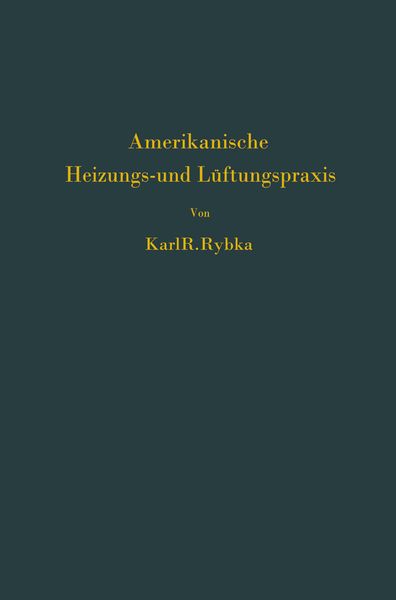 Produktbild: Amerikanische Heizungs- und L&uuml;ftungspraxis