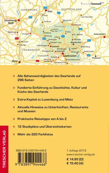 TRESCHER Reiseführer Saarland