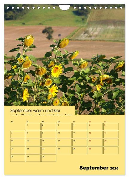 Produktbild: Wetter-Regeln der Bauern (Wandkalender 2026 DIN A4 hoch), CALVENDO Monatskalender