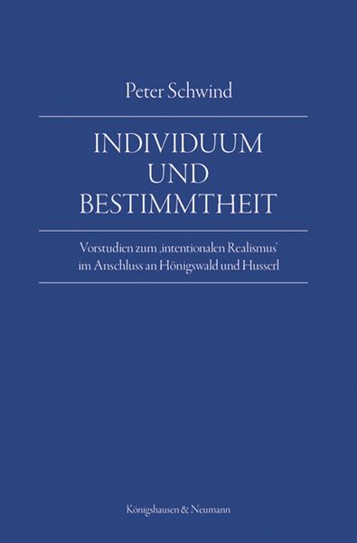 Produktbild: Individuum und Bestimmtheit