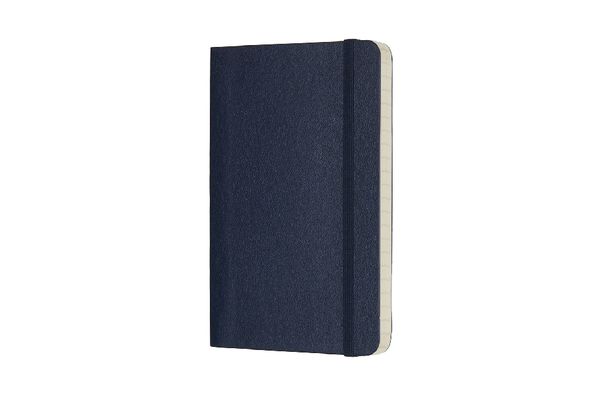 Produktbild: MOLESKINE NOTIZBUCH P/A6, LINIERT, SOFT COVER, SAPHIR