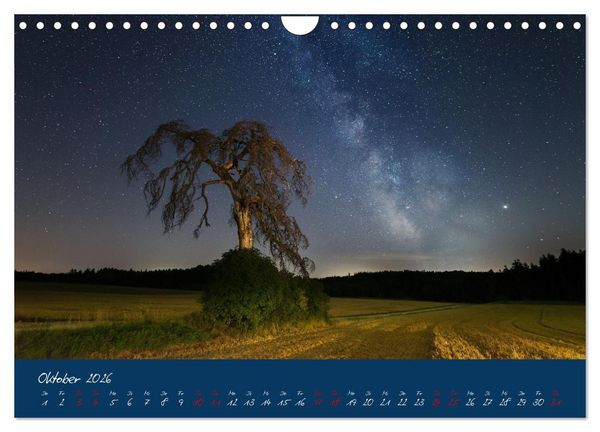 Produktbild: Welt unter Sternen (Wandkalender 2026 DIN A4 quer), CALVENDO Monatskalender